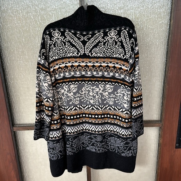 Fuzzi Nordique Cardigan in Black - Size M - Picture 15 of 15